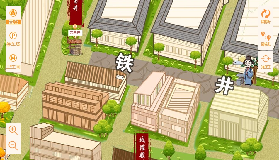 海伦智慧景区：手绘地图与语音导览的完美融合